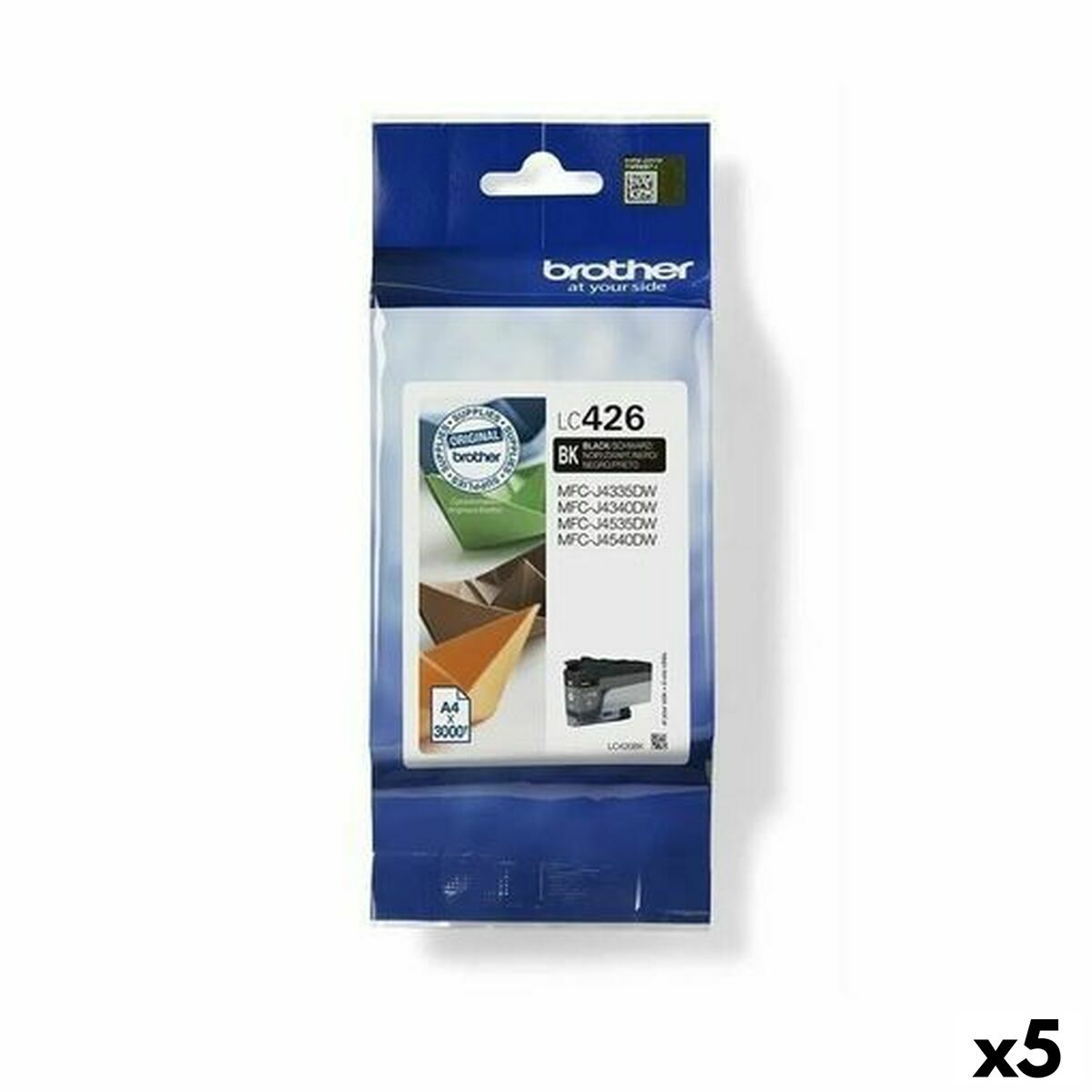 Original Ink Cartridge Brother LC426 Black (5 Units) - aGadgetWin.com